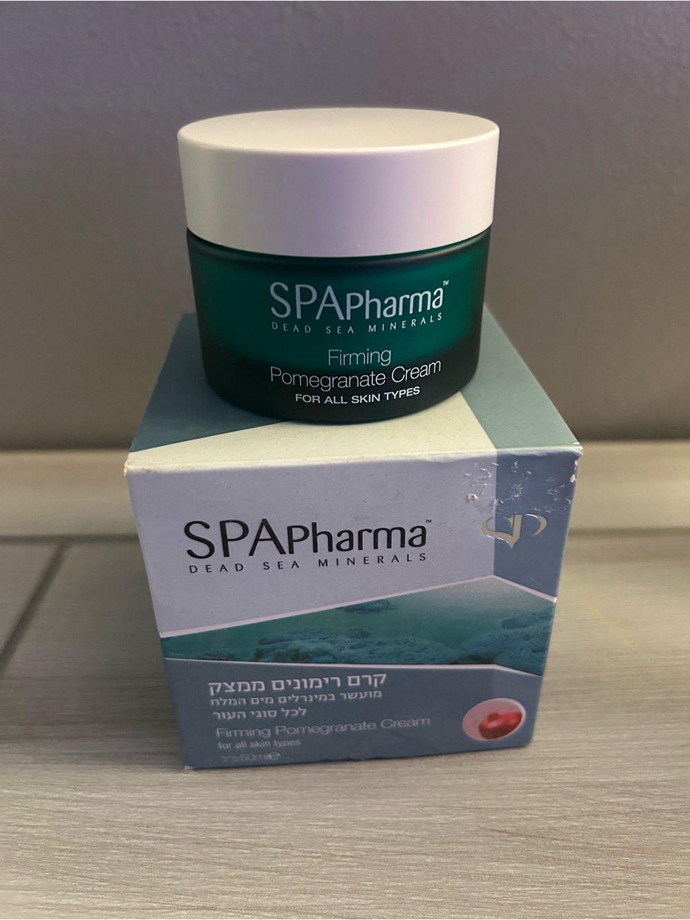 Dead Sea minerals firming pomegranate cream